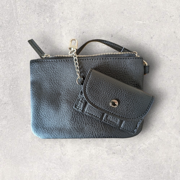 Steve Madden Black Handbag and Wallet Set - Picture 5 of 8